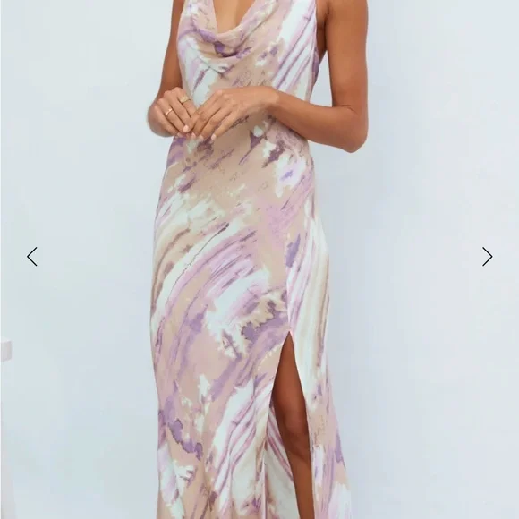 Hello Molly Halter Maxi Dress size S - Picture 2 of 6